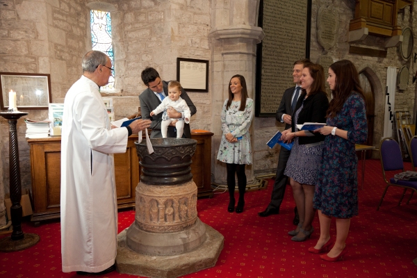 Baby baptism